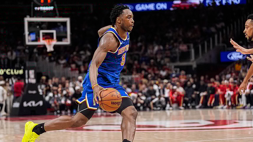 NBA: Playoffs-New York Knicks at Atlanta Hawks