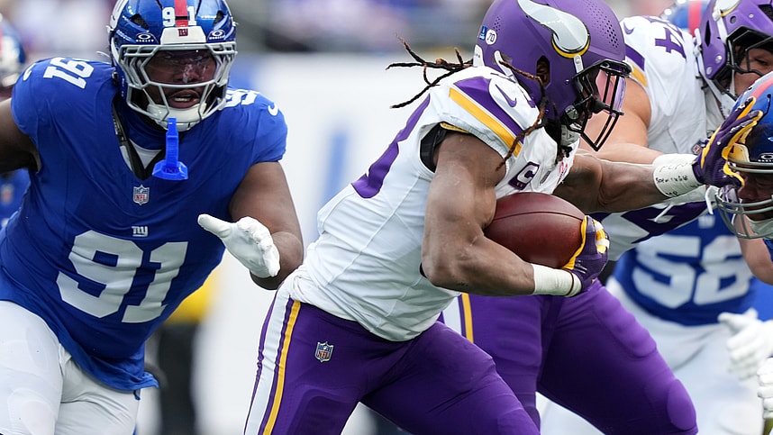 Darius Alexander, NFL: Minnesota Vikings at New York Giants