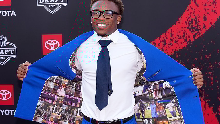 Colton Hood, giants, NFL: NFL Draft Red Carpet