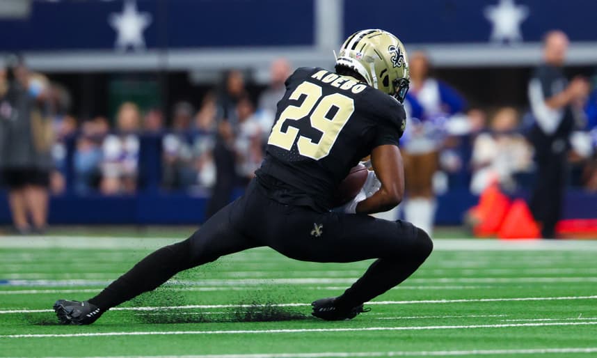 Paulson Adebo, giants, NFL: New Orleans Saints at Dallas Cowboys
