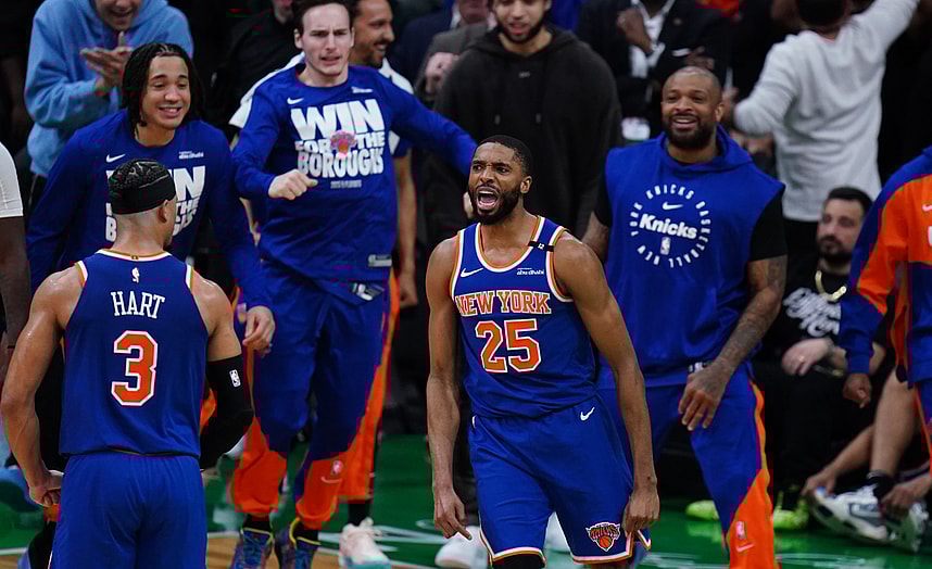 NBA: Playoffs-New York Knicks at Boston Celtics