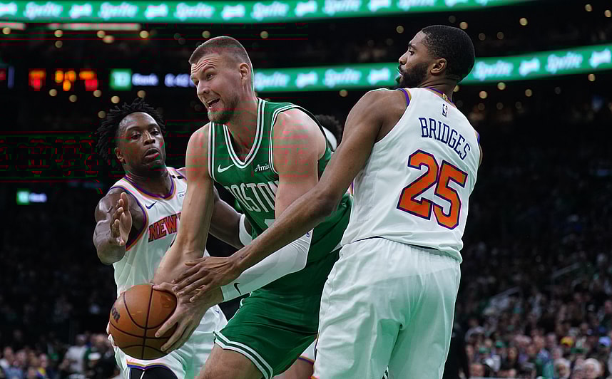 NBA: Playoffs-New York Knicks at Boston Celtics