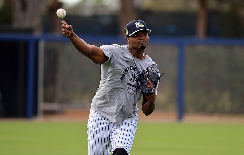 MLB: New York Yankees-Workouts