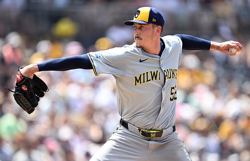 MLB: Milwaukee Brewers at San Diego Padres -- Bryan Hudson