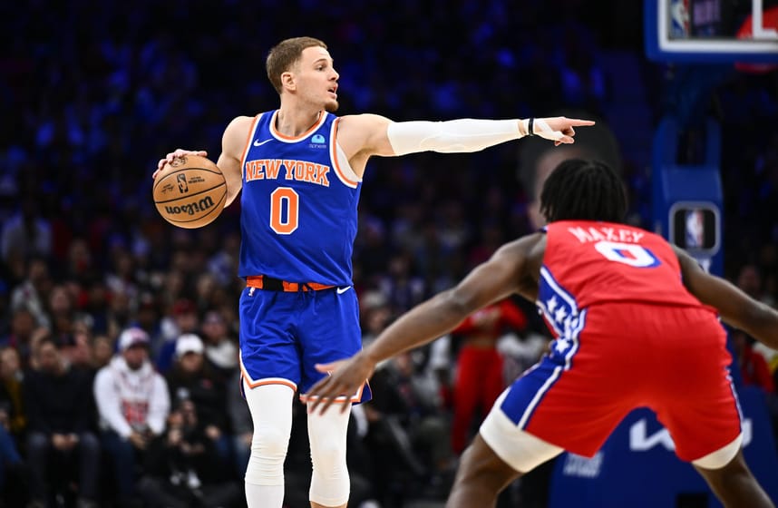 NBA: New York Knicks at Philadelphia 76ers