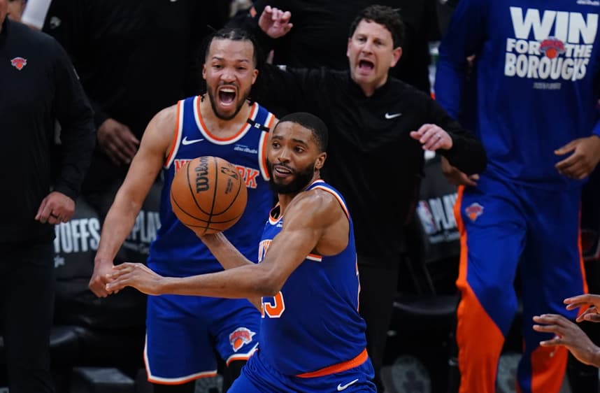 NBA: Playoffs-New York Knicks at Boston Celtics