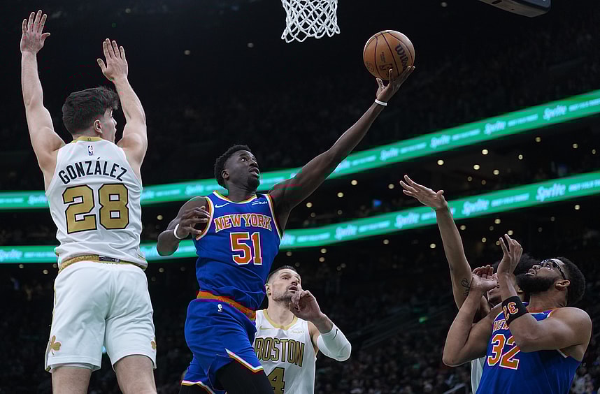 NBA: New York Knicks at Boston Celtics