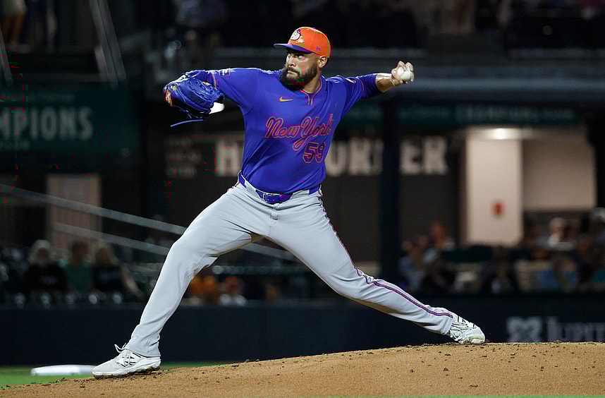 MLB: Spring Training-New York Mets at Miami Marlins -- Sean Manaea