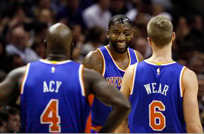NBA: New York Knicks at San Antonio Spurs