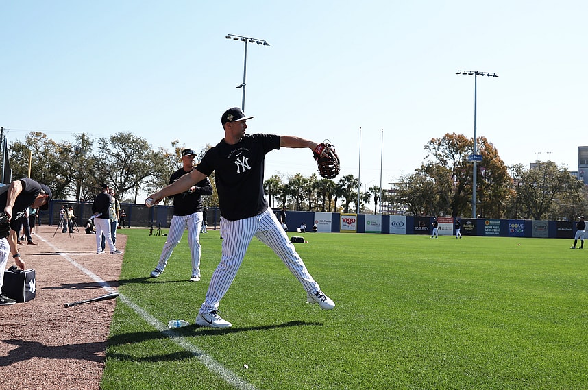 MLB: New York Yankees-Workouts
