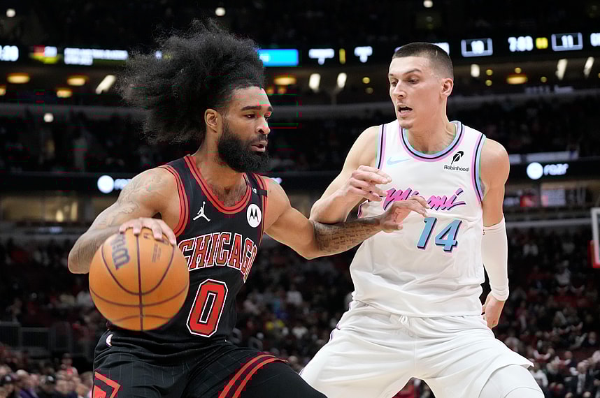 NBA: Miami Heat at Chicago Bulls