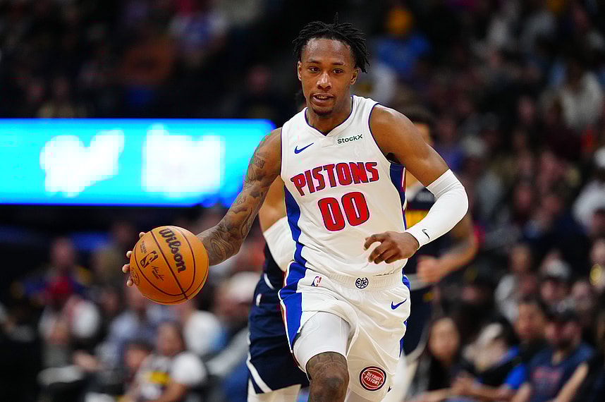 NBA: Detroit Pistons at Denver Nuggets