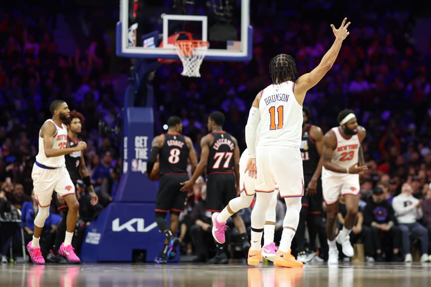 NBA: New York Knicks at Philadelphia 76ers