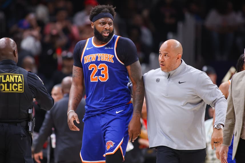 NBA: Playoffs-New York Knicks at Atlanta Hawks