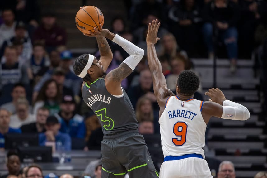 NBA: New York Knicks at Minnesota Timberwolves