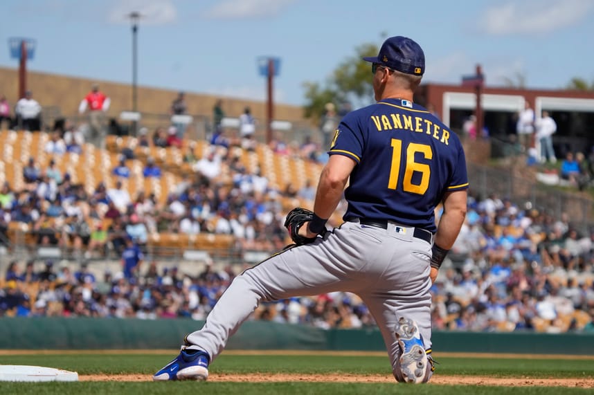 MLB: Spring Training-Milwaukee Brewers at Los Angeles Dodgers
