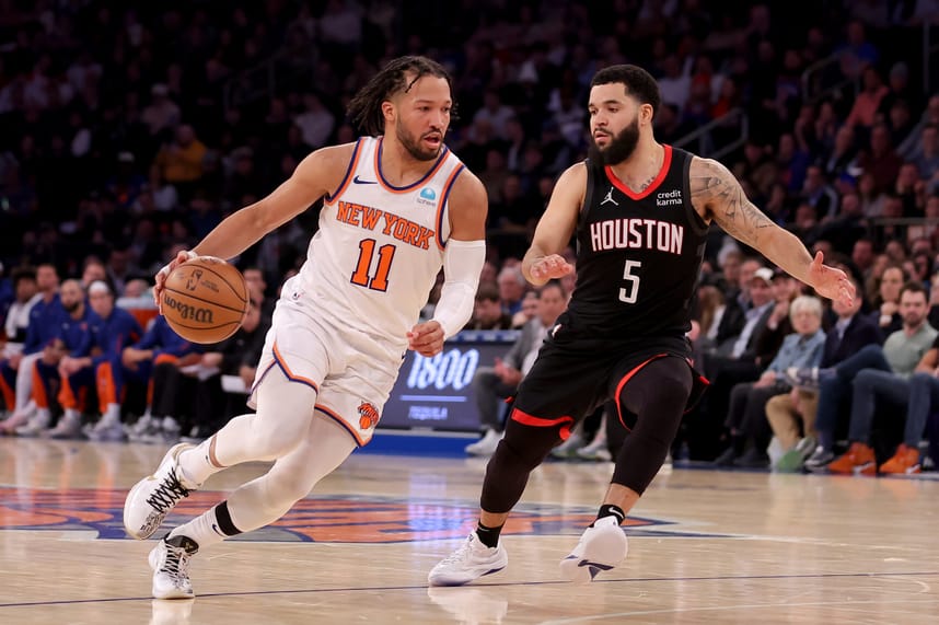 NBA: Houston Rockets at New York Knicks