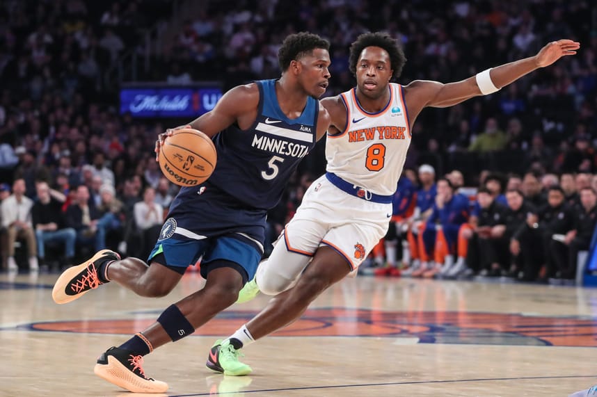 NBA: Minnesota Timberwolves at New York Knicks