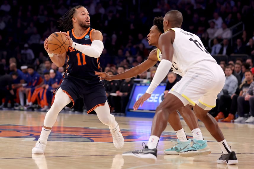 NBA: Utah Jazz at New York Knicks