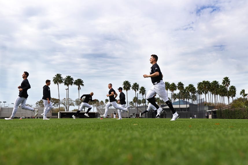 MLB: New York Yankees-Workouts