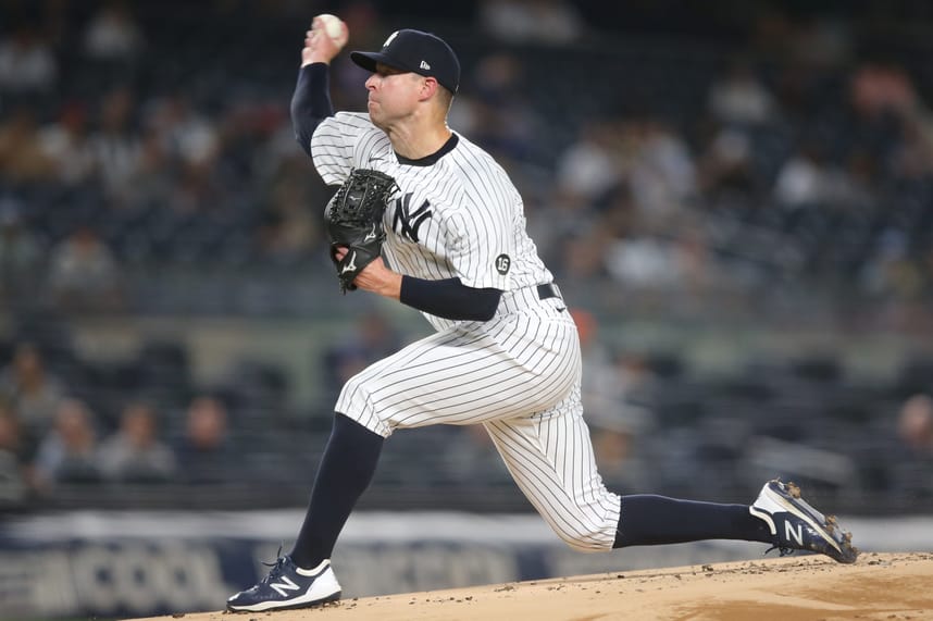 MLB: Texas Rangers at New York Yankees