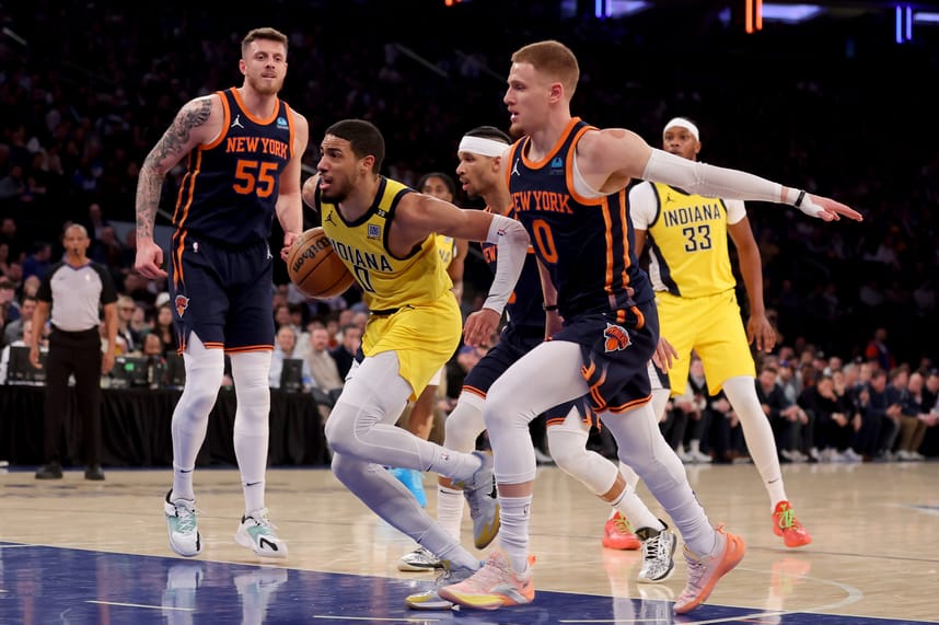 NBA: Indiana Pacers at New York Knicks