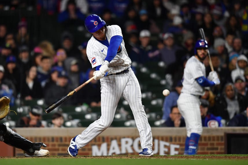 MLB: Game Two-Miami Marlins at Chicago Cubs