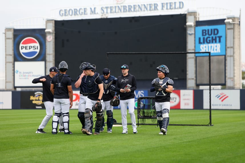 MLB: New York Yankees-Workouts