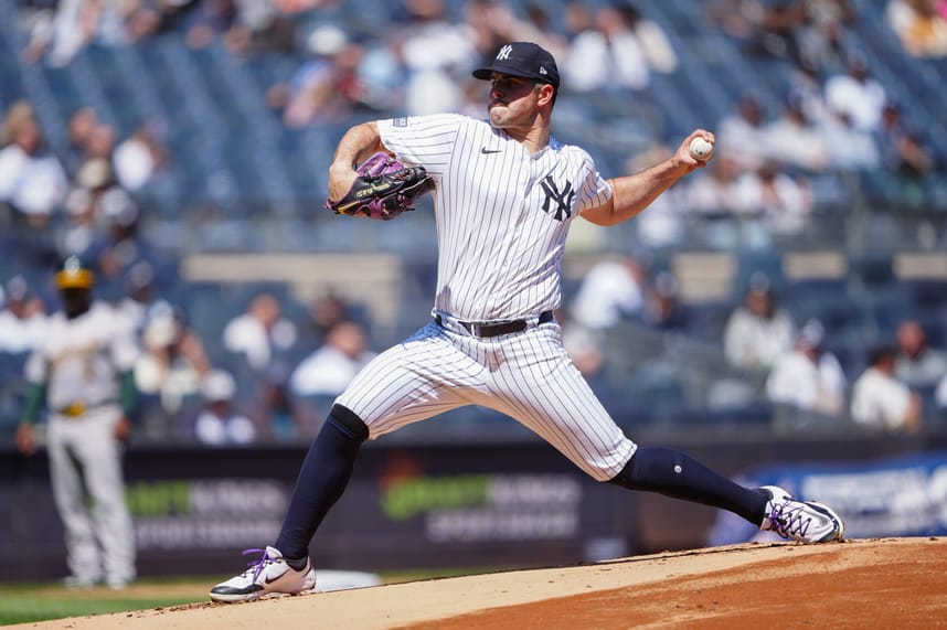 MLB: Oakland Athletics at New York Yankees, carlos rodon