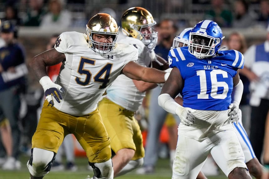 NCAA Football: Notre Dame at Duke