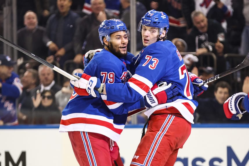 NHL: Stanley Cup Playoffs-Washington Capitals at New York Rangers