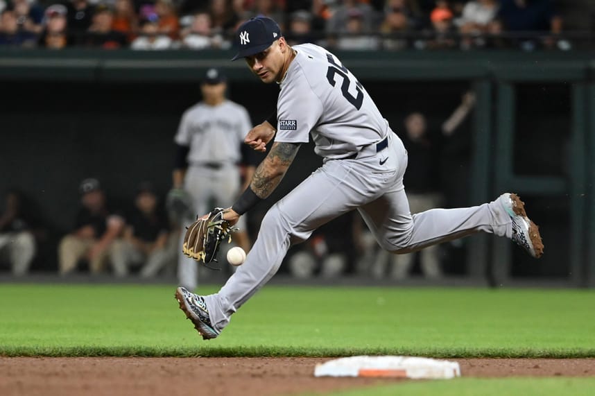 MLB: New York Yankees at Baltimore Orioles, gleyber torres