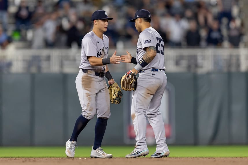MLB: New York Yankees at Minnesota Twins, gleyber torres