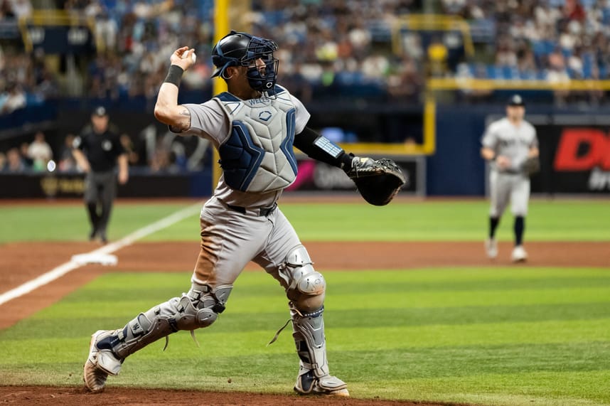 MLB: New York Yankees at Tampa Bay Rays, austin wells