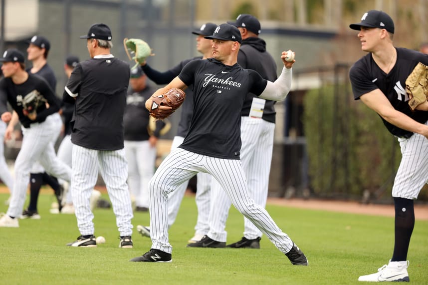 MLB: New York Yankees-Workouts