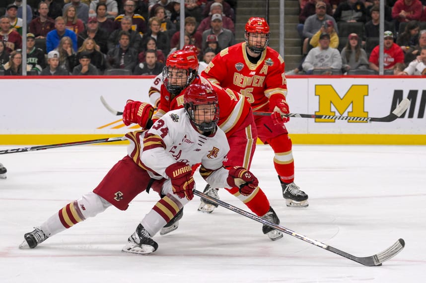 NCAA Hockey: Frozen Four, gabe perreault, new york rangers