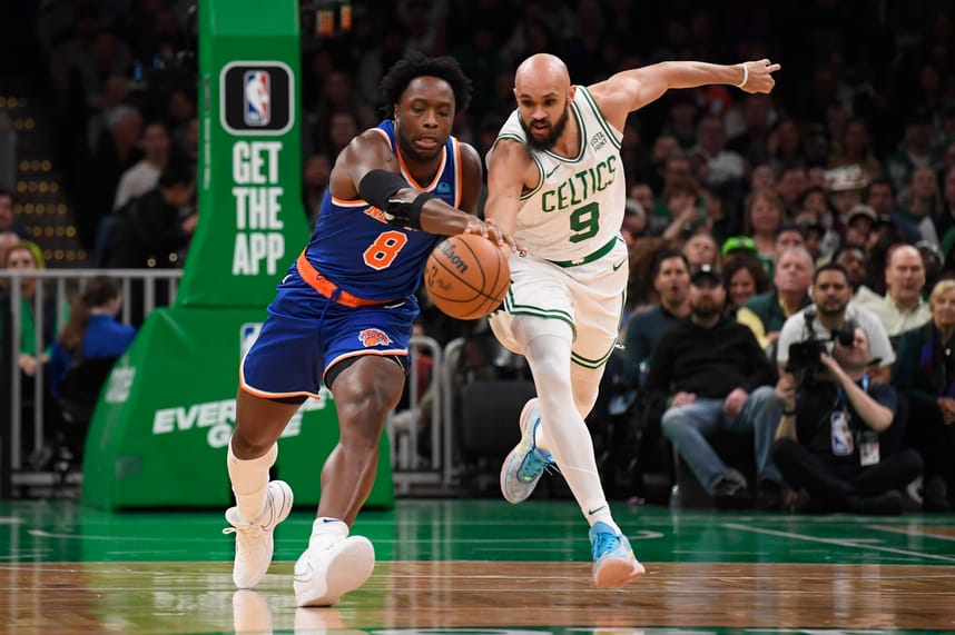 NBA: New York Knicks at Boston Celtics