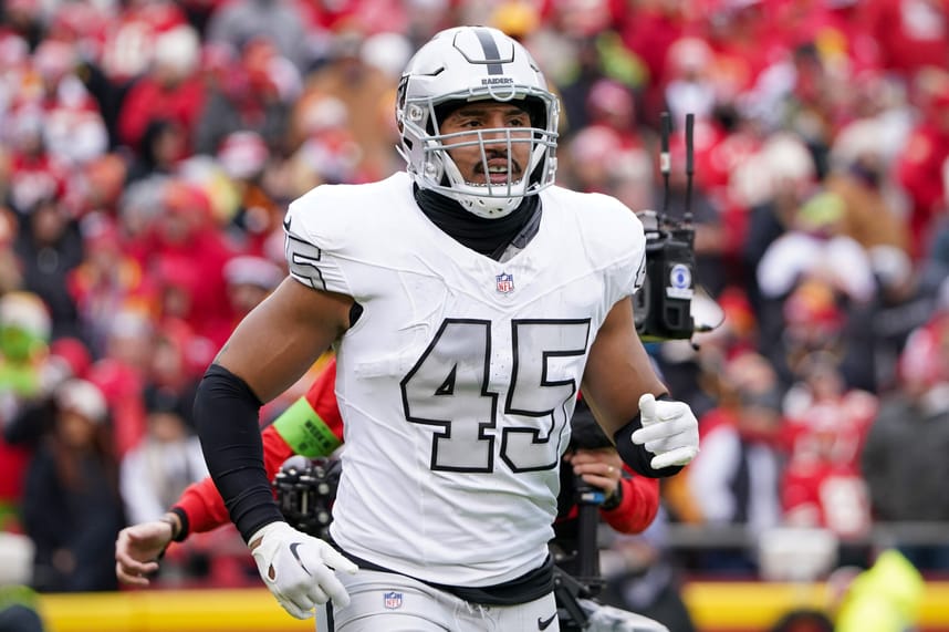 Jakob Johnson, Giants, Raiders