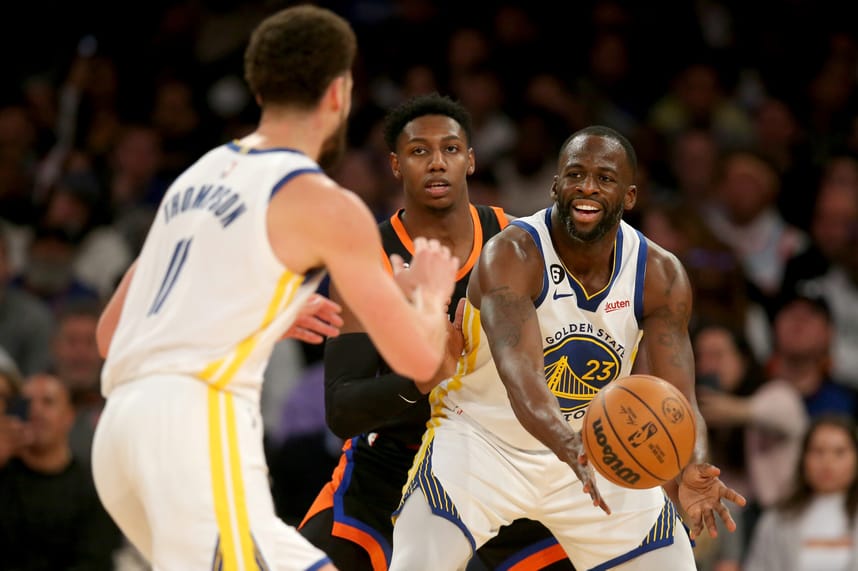 NBA: Golden State Warriors at New York Knicks