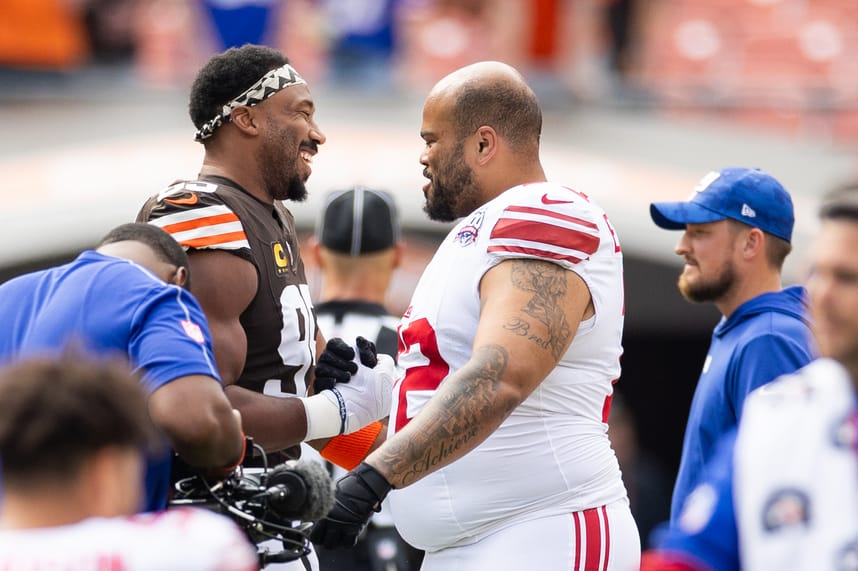 NFL: New York Giants at Cleveland Browns