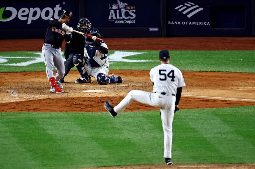 MLB: ALCS-Cleveland Guardians at New York Yankees, tim hill