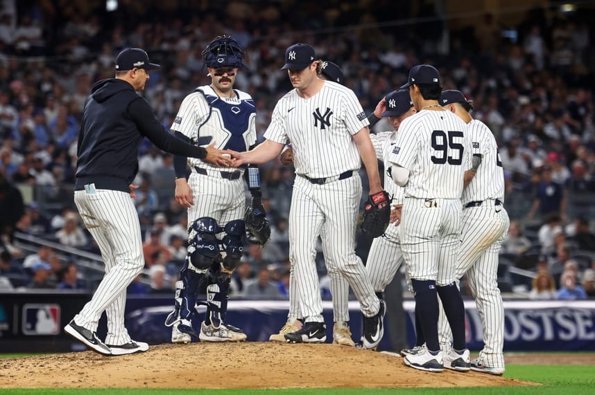 MLB: ALDS-Kansas City Royals at New York Yankees