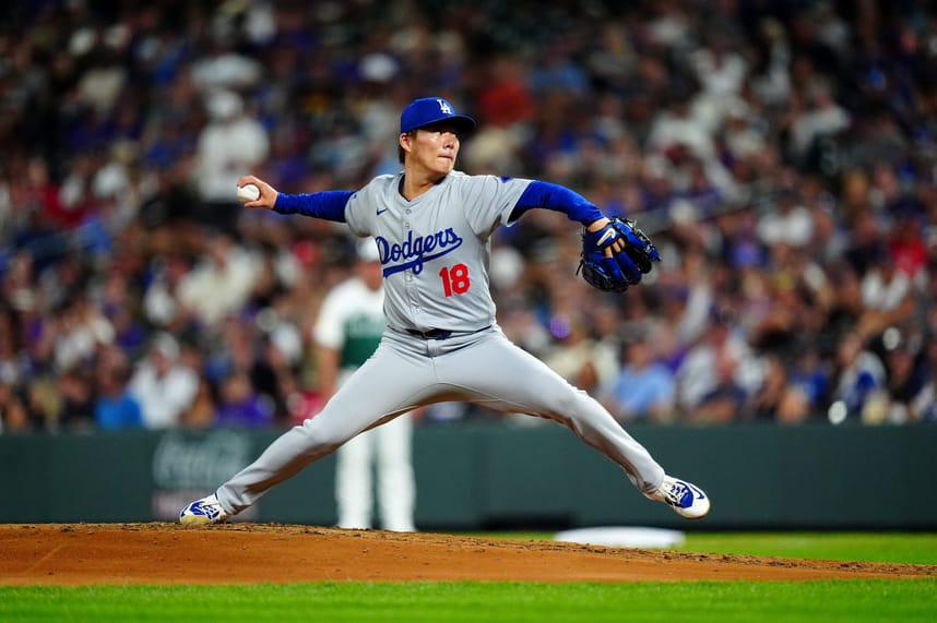 MLB: Los Angeles Dodgers at Colorado Rockies