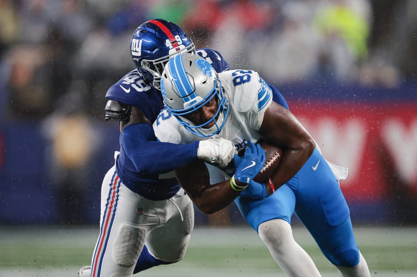 NFL: Detroit Lions at New York Giants