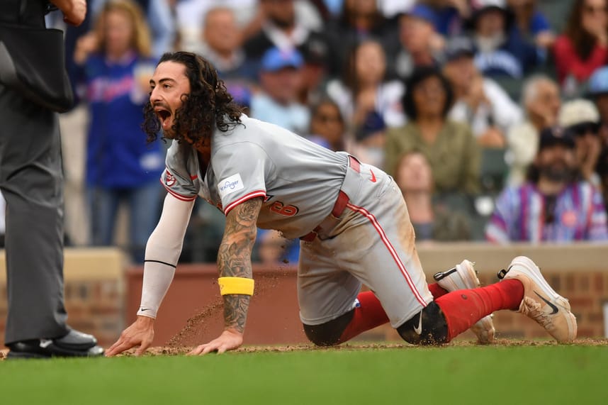 MLB: Cincinnati Reds at Chicago Cubs