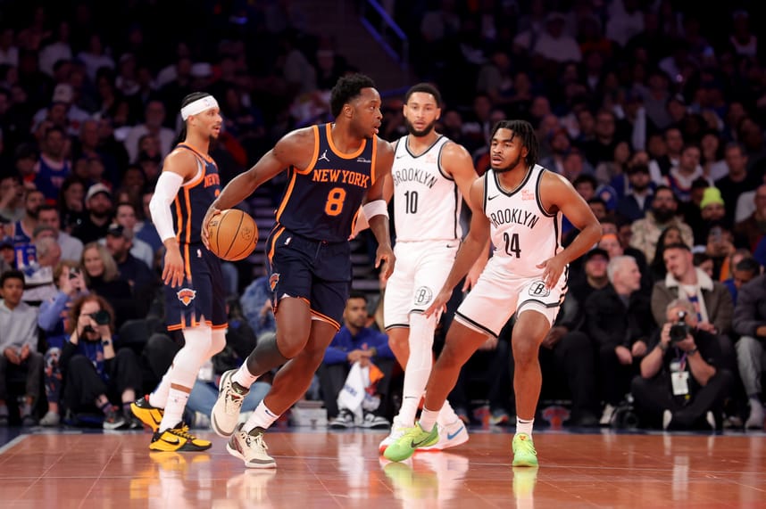 NBA: Brooklyn Nets at New York Knicks