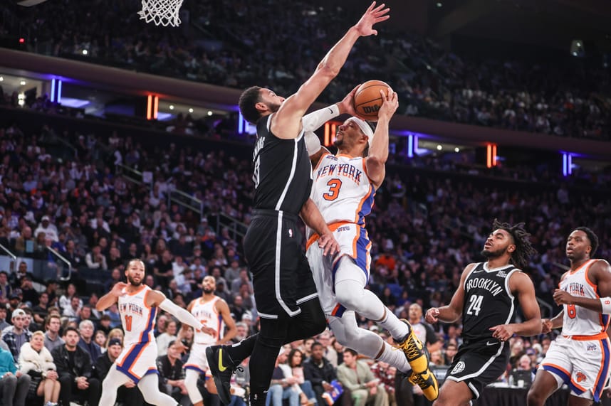 NBA: Brooklyn Nets at New York Knicks