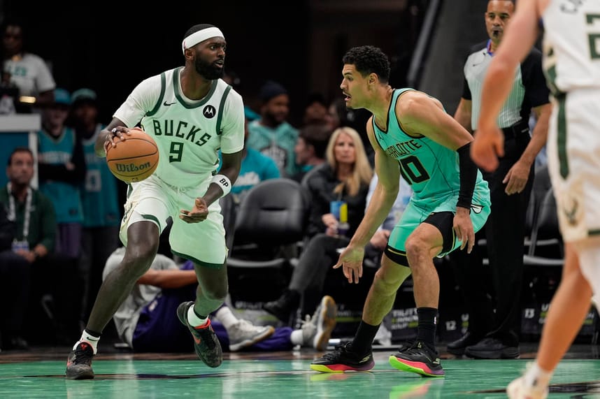 NBA: Milwaukee Bucks at Charlotte Hornets