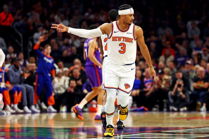 NBA: New York Knicks at Phoenix Suns