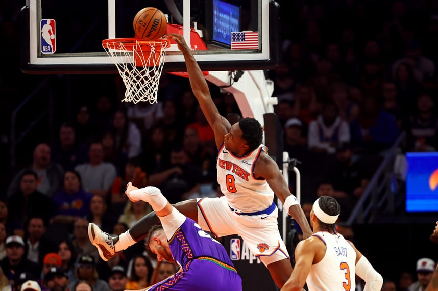 NBA: New York Knicks at Phoenix Suns